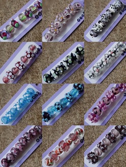 2025日本艺术家灯工珠合集【17】独家代理授权 灯工玻璃琉璃串珠手作材料饰品配件DIY