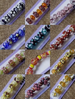 2025日本艺术家灯工珠合集【18】独家代理授权 灯工玻璃琉璃串珠手作材料饰品配件DIY