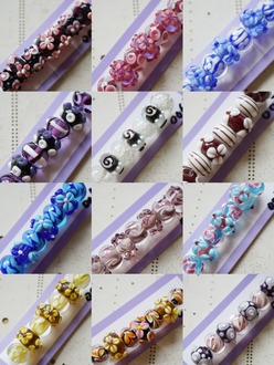 2025日本艺术家灯工珠合集【22】独家代理授权 灯工玻璃琉璃串珠手作材料饰品配件DIY