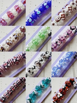 2025日本艺术家灯工珠合集【23】独家代理授权 灯工玻璃琉璃串珠手作材料饰品配件DIY