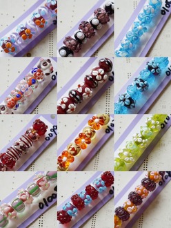 2025日本艺术家灯工珠合集【25】独家代理授权 灯工玻璃琉璃串珠手作材料饰品配件DIY