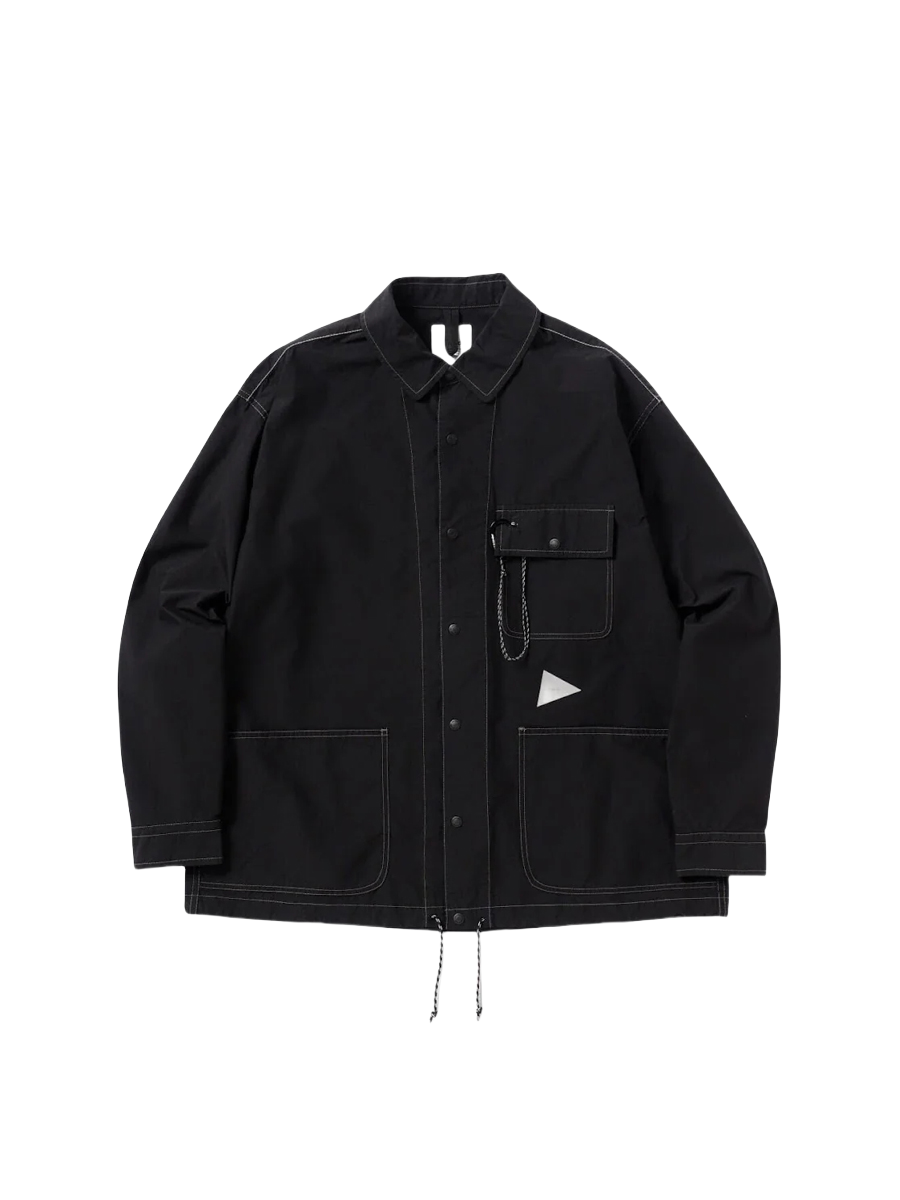 and wander 25SS CORDURA cotton rip shirt jacket