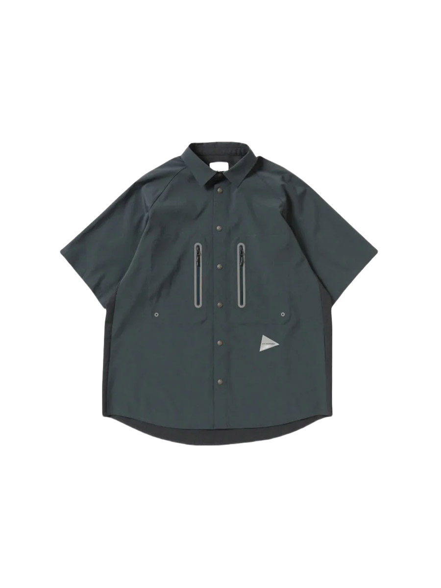 and wander 25SS tech SS shirt