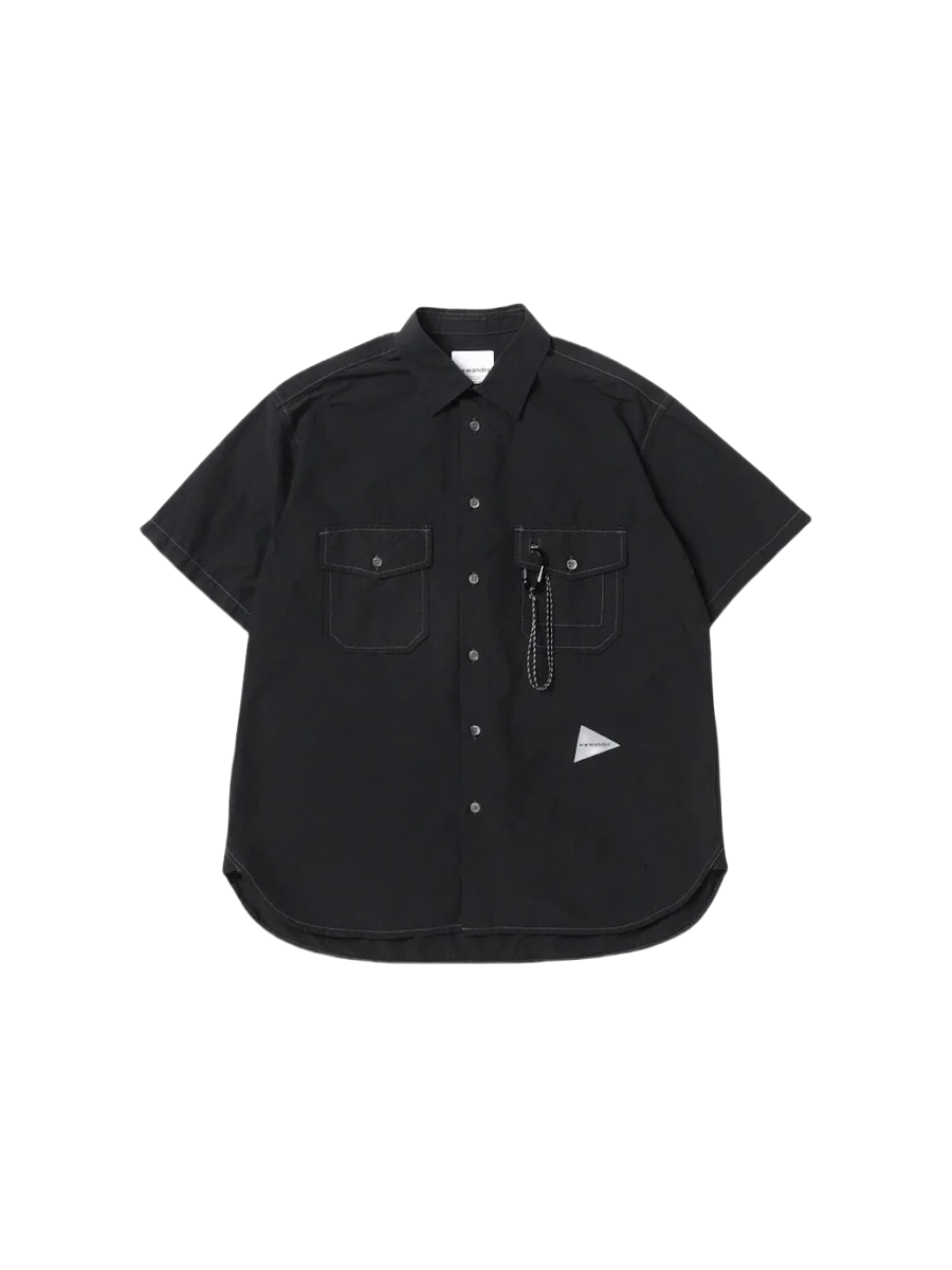 and wander 25SS CORDURA typewriter SS shirt