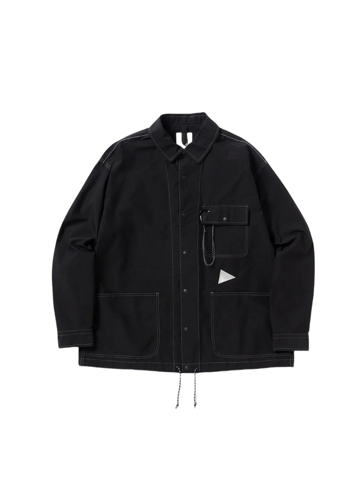 and wander 25SS CORDURA cotton rip shirt jacket