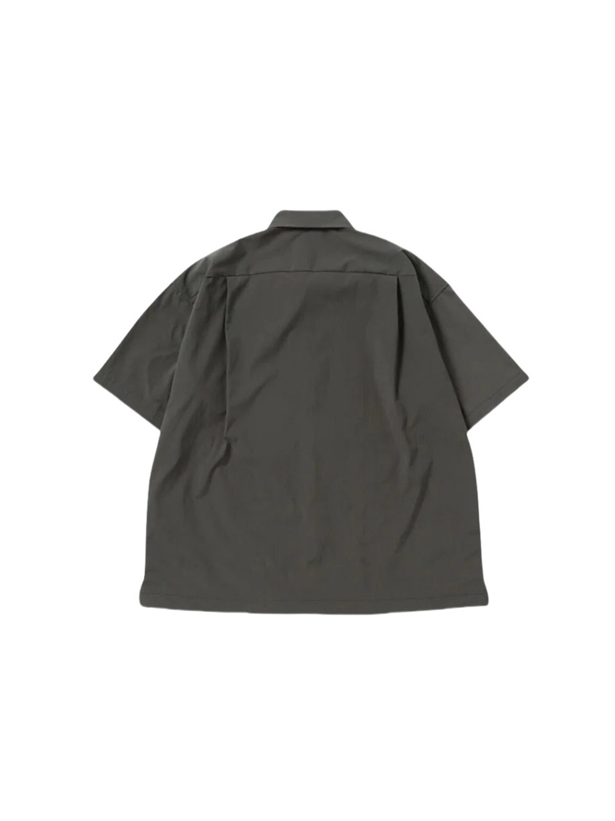 and wander 25SS UV cut stretch SS shirt