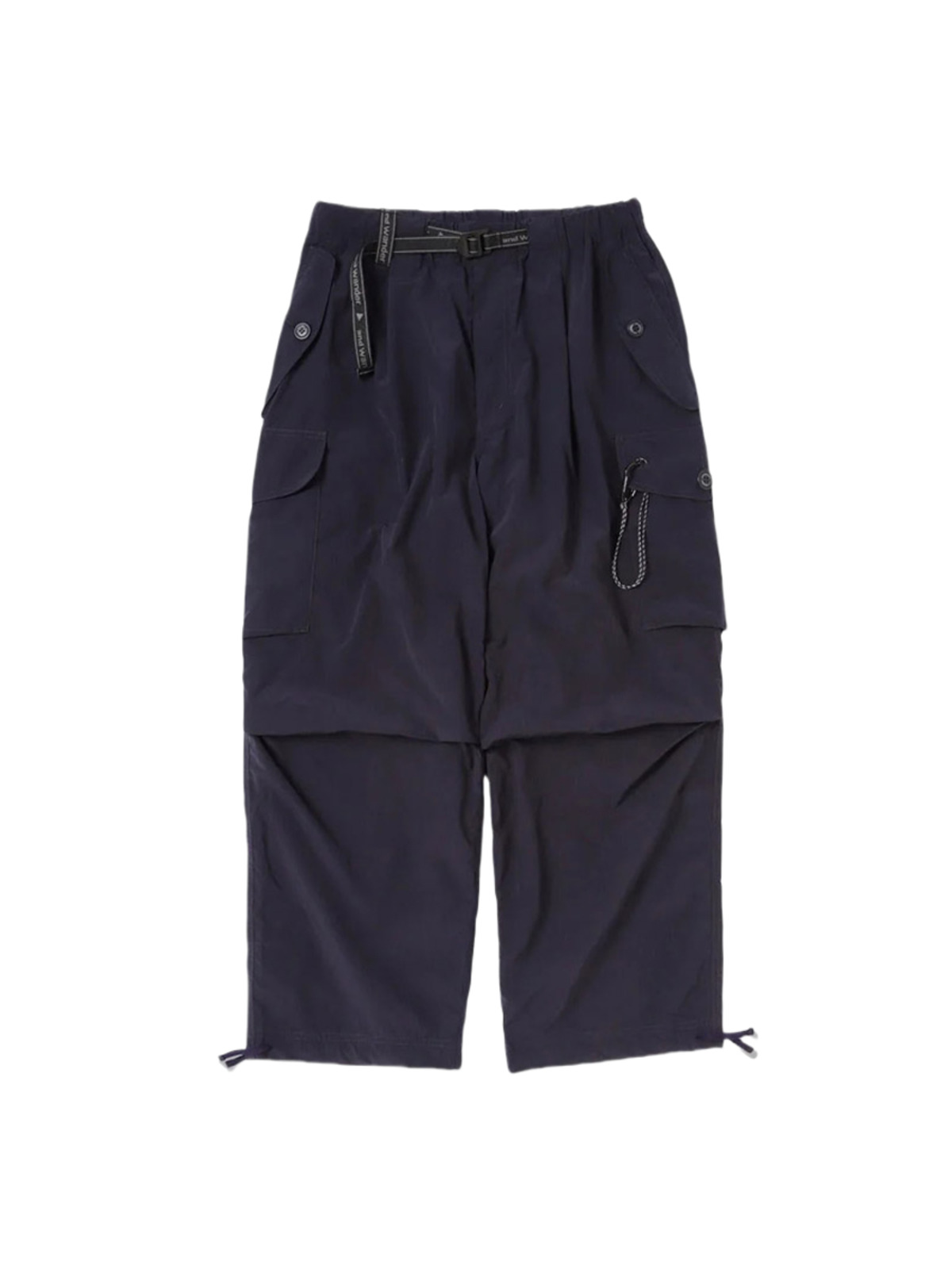 and wander 25SS oversized cargo pants