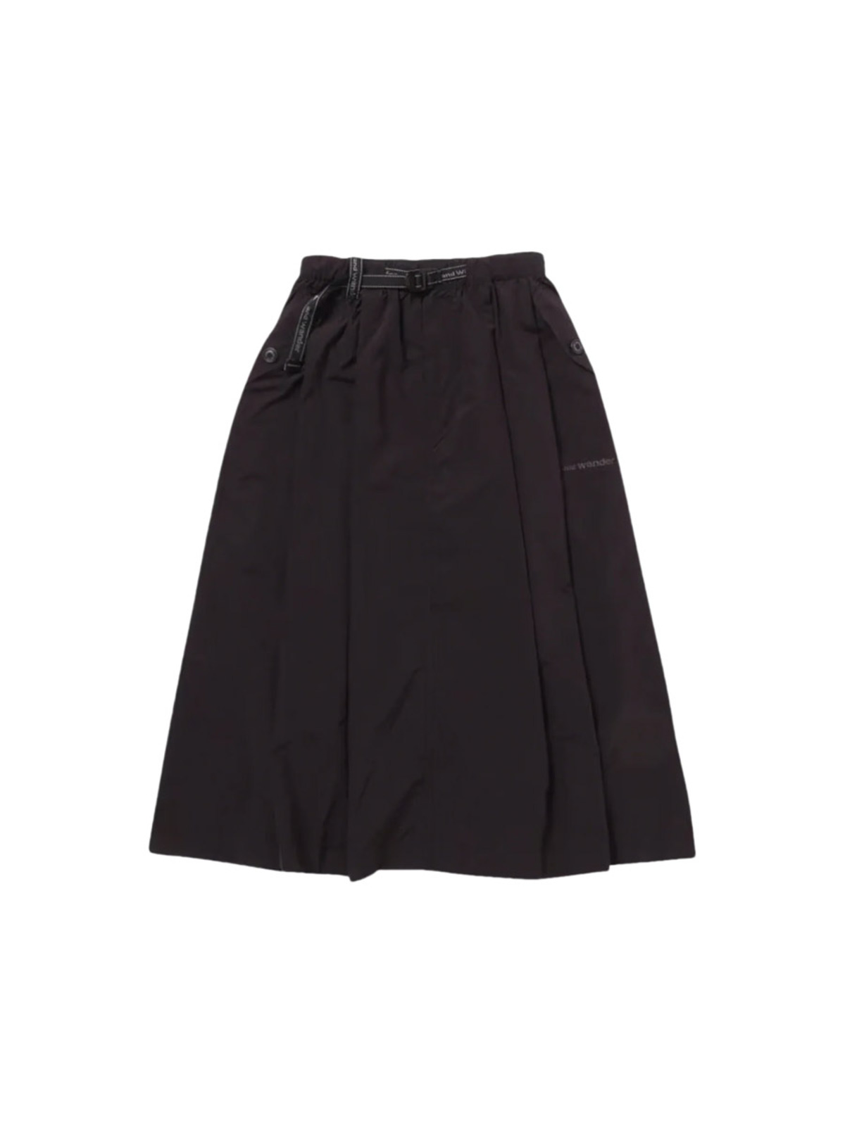 and wander 25SS oversized cargo skirt (W)