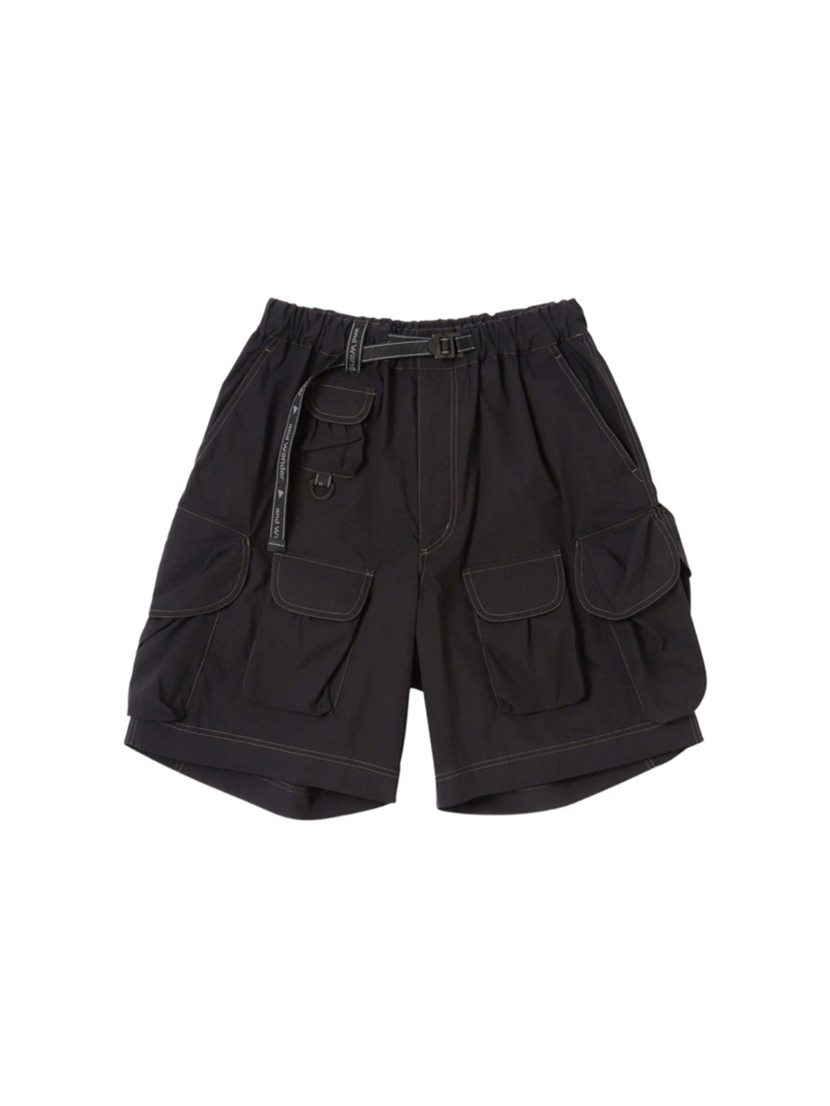 and wander 25SS multi pocket short pants (M)