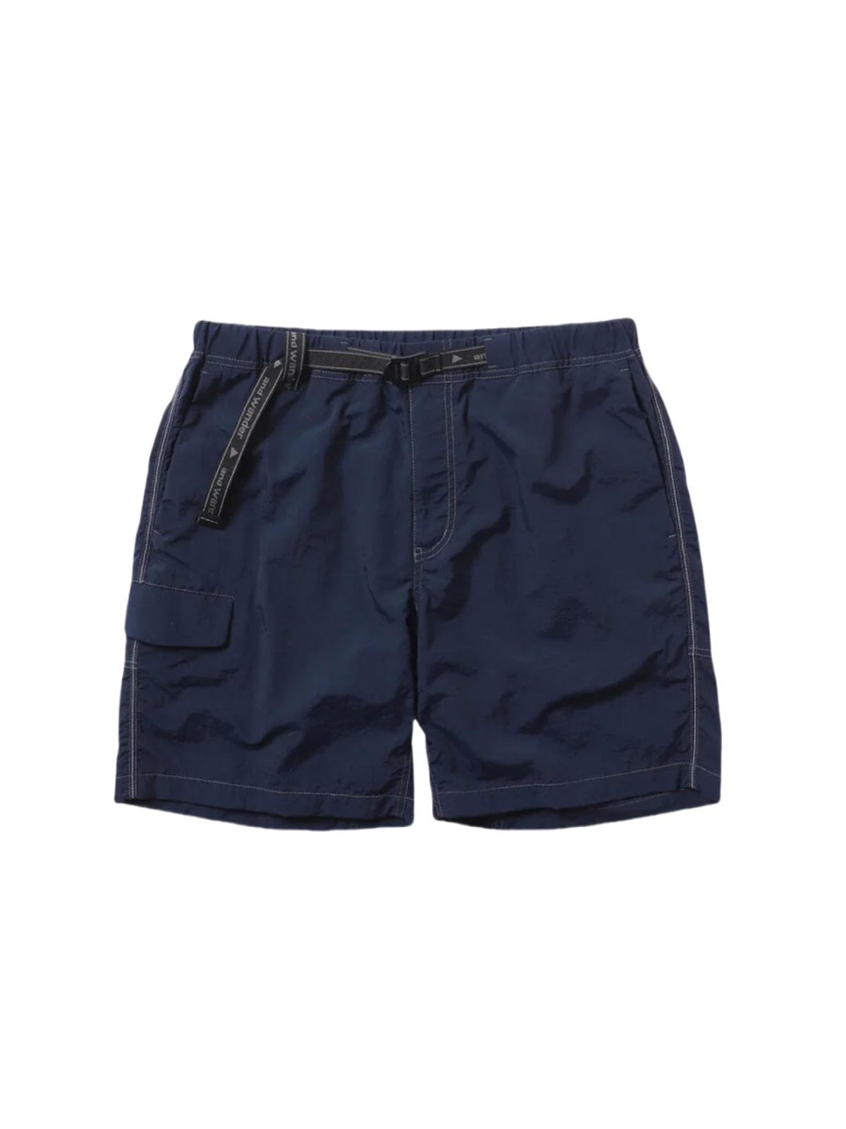 and wander 25SS Ny taffeta hiker short pants