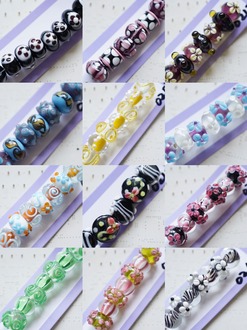 2025日本艺术家灯工珠合集【34】独家代理授权 灯工玻璃琉璃串珠手作材料饰品配件DIY