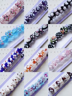 2025日本艺术家灯工珠合集【35】独家代理授权 灯工玻璃琉璃串珠手作材料饰品配件DIY