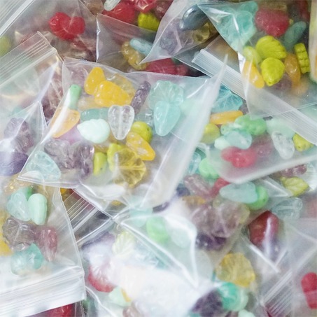 混装款3号~彩色叶子多款mix捷克珠玻璃琉璃珠 混色款20g