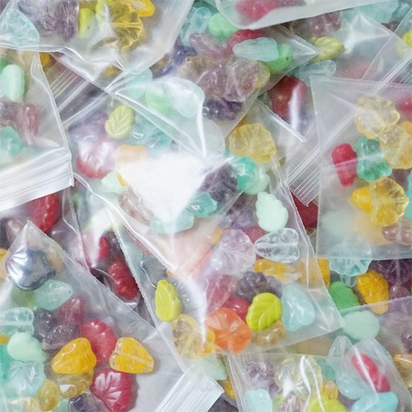 混装款3号~彩色叶子多款mix捷克珠玻璃琉璃珠 混色款20g-2
