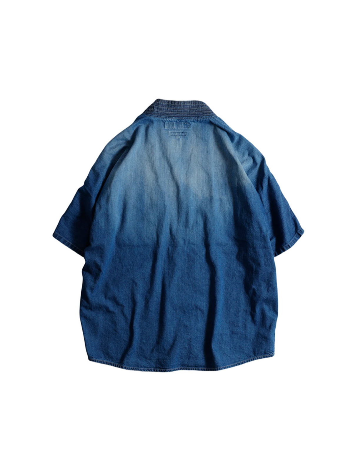 FDMTL 25SS DENIM HAORI S/S SHIRT 3YR WASH