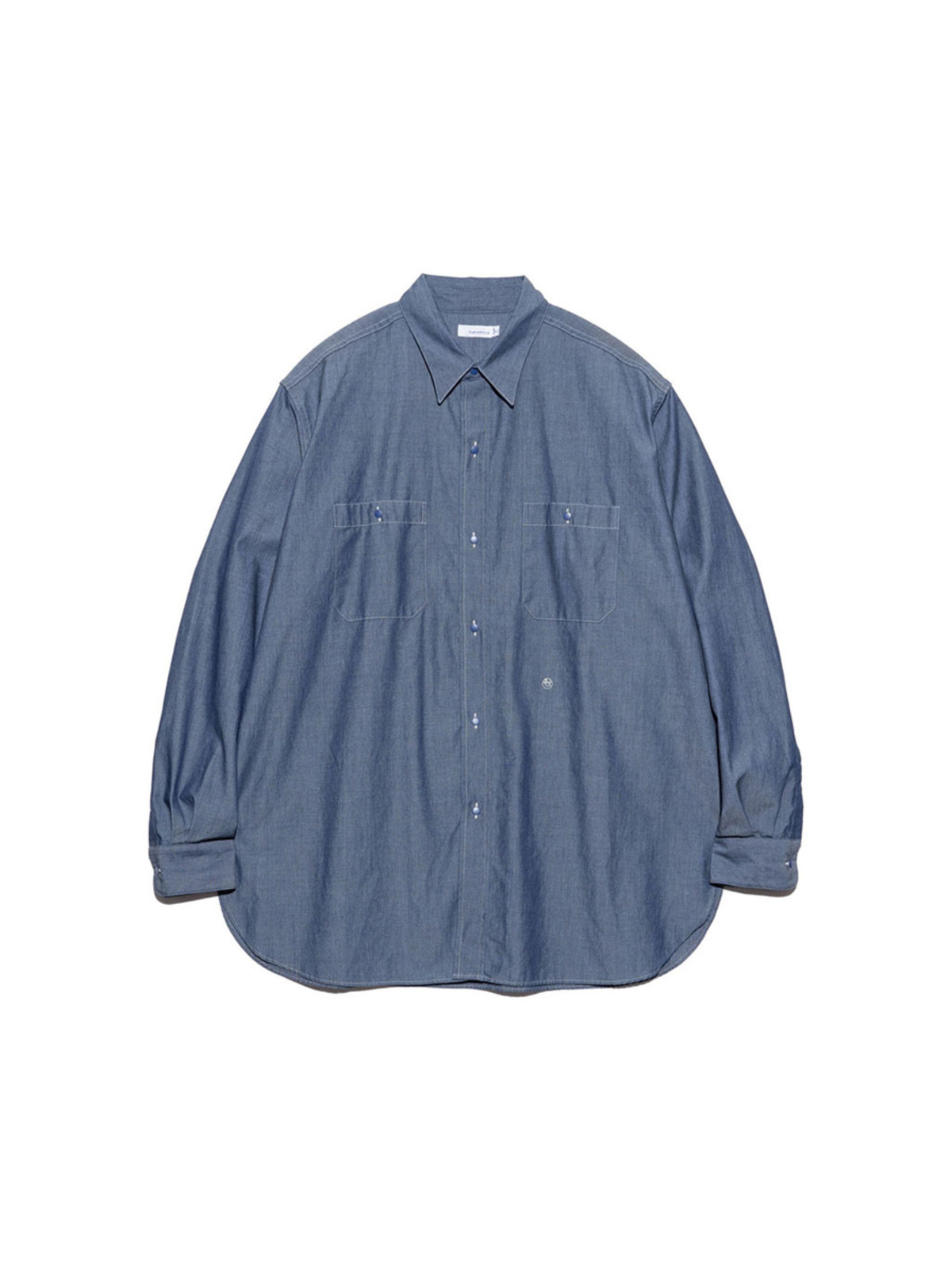 nanamica 25SS Regular Collar Chambray Shirt