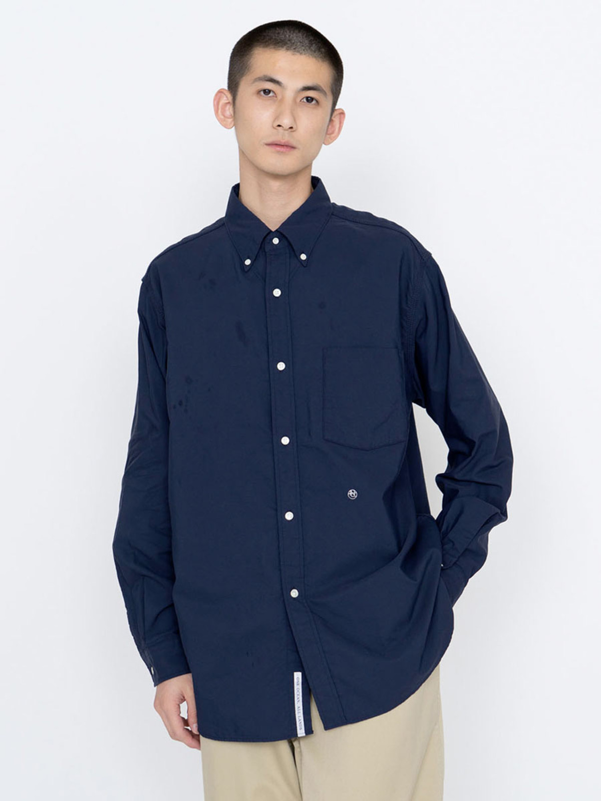 nanamica 25SS Button Down Wind Shirt