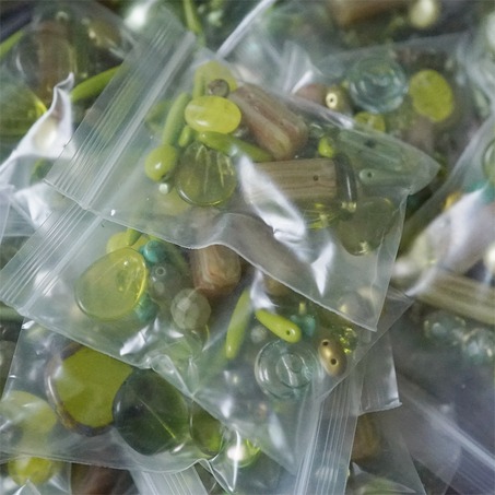 混装款13号~复古橄榄绿色系mix捷克珠玻璃琉璃珠 混色款20g-3