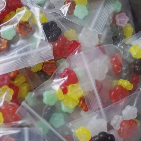 混装款17号~可爱花朵多规格多款mix捷克珠玻璃琉璃珠 混色款20g-2