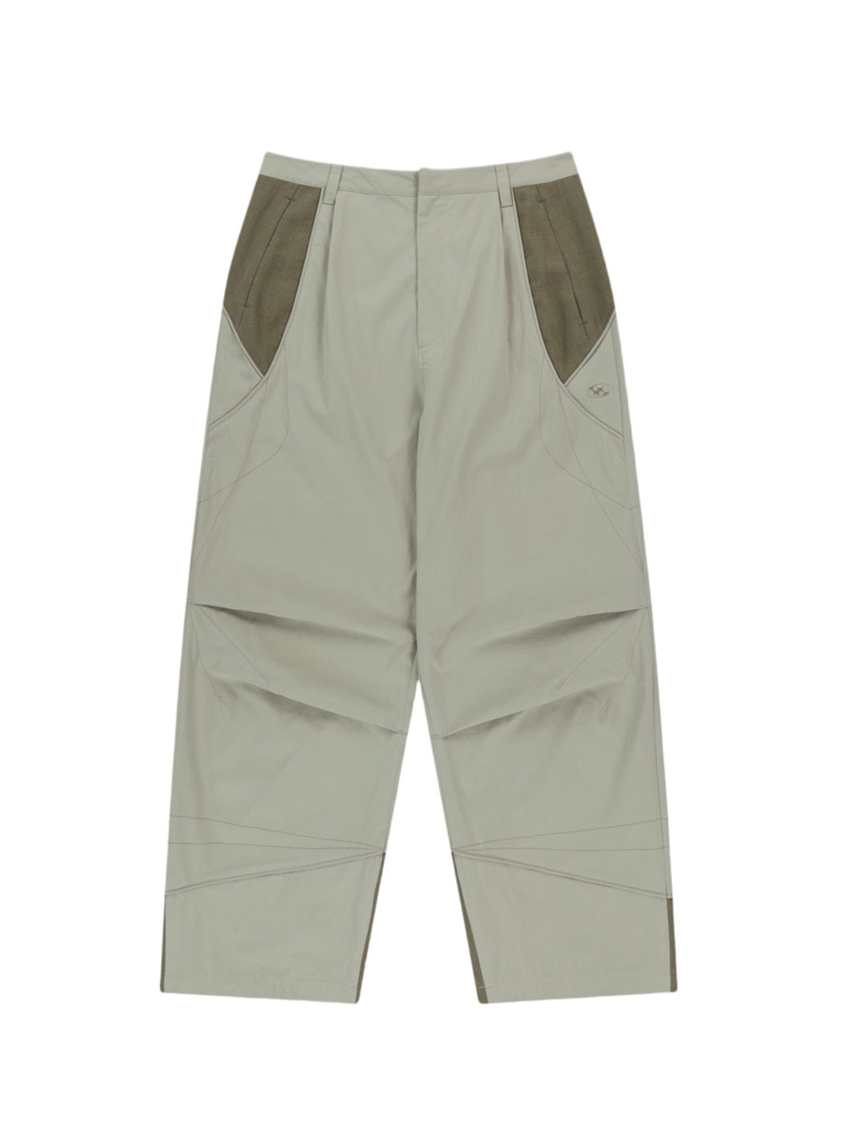 SAN SAN GEAR 25SS LINEN BLOCK PANTS