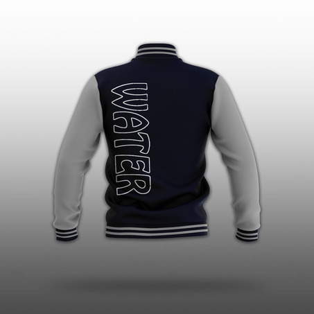 SCIE Varsity Jacket 棒球服 （WATER-蓝）-2