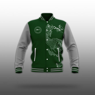 SCIE Varsity Jacket 棒球服  ( WOOD-绿 )