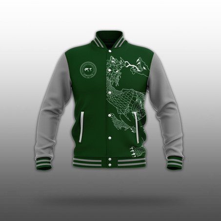 SCIE Varsity Jacket 棒球服  ( WOOD-绿 )