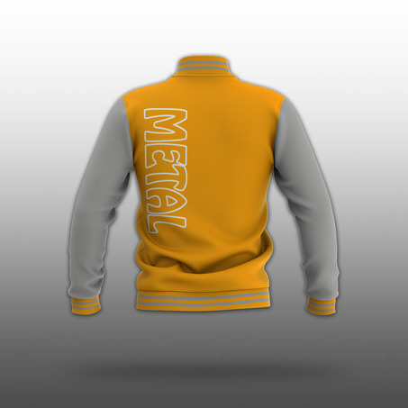 SCIE Varsity Jacket 棒球服（ METAL-黄 )-2