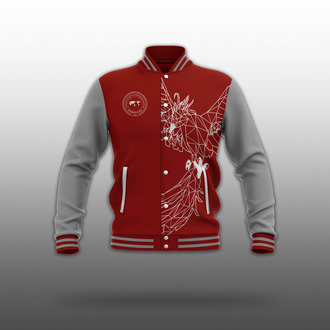 SCIE Varsity Jacket 棒球服（FIRE-红）