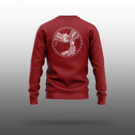 SCIE Optima Crew Neck Sweater 圆领长袖衫（FIRE-红）-2