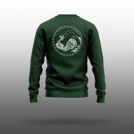 SCIE Optima Crew Neck Sweater 圆领长袖衫（WOOD-绿 )-2