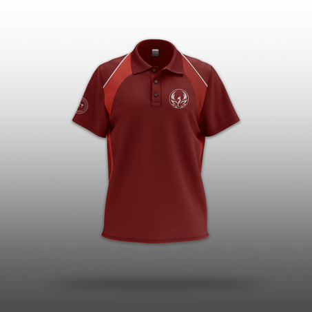 SCIE Boys Polo Shirt  男生Polo 衫（FIRE-红）