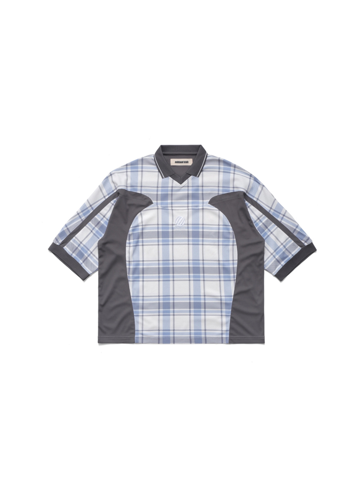 Metalwood Studio 25SS Paneled 3/4 Sleeve Polo