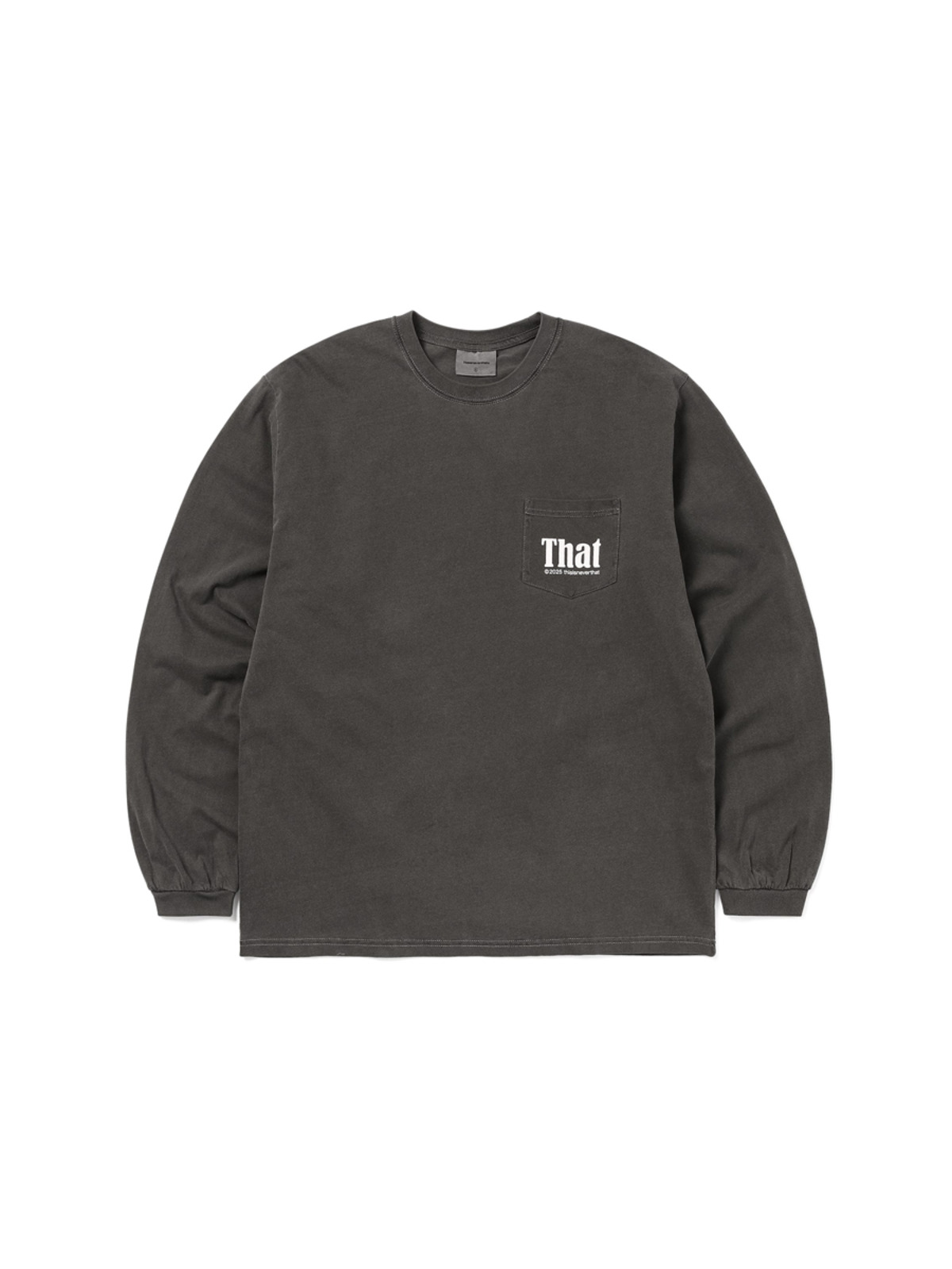THISISNEVERTHAT 25SS THAT POCKET L/S TEE