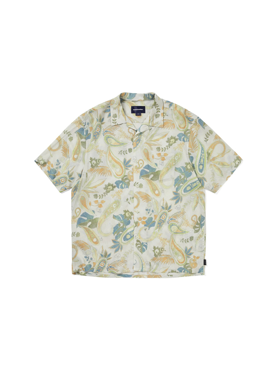 THISISNEVERTHAT 25SS WEIRD PAISLEY S/S SHIRT
