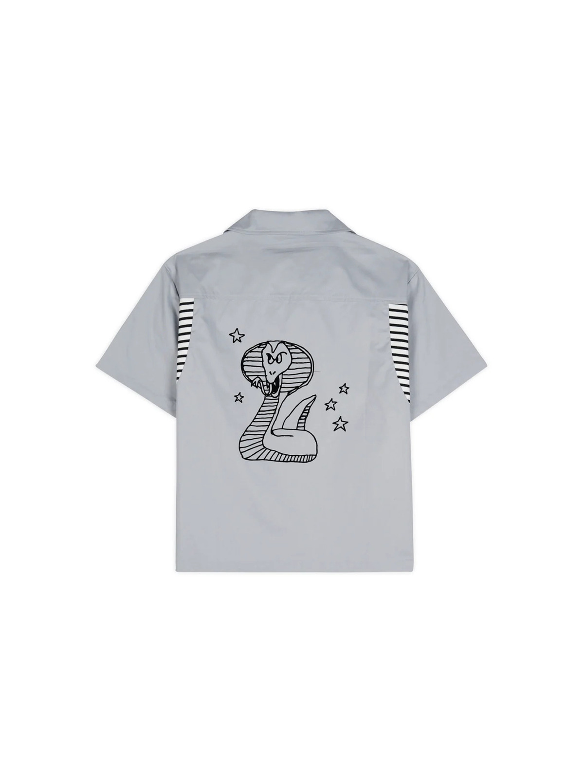 Brain Dead 25SS Cobra Flocked Bowling Shirt