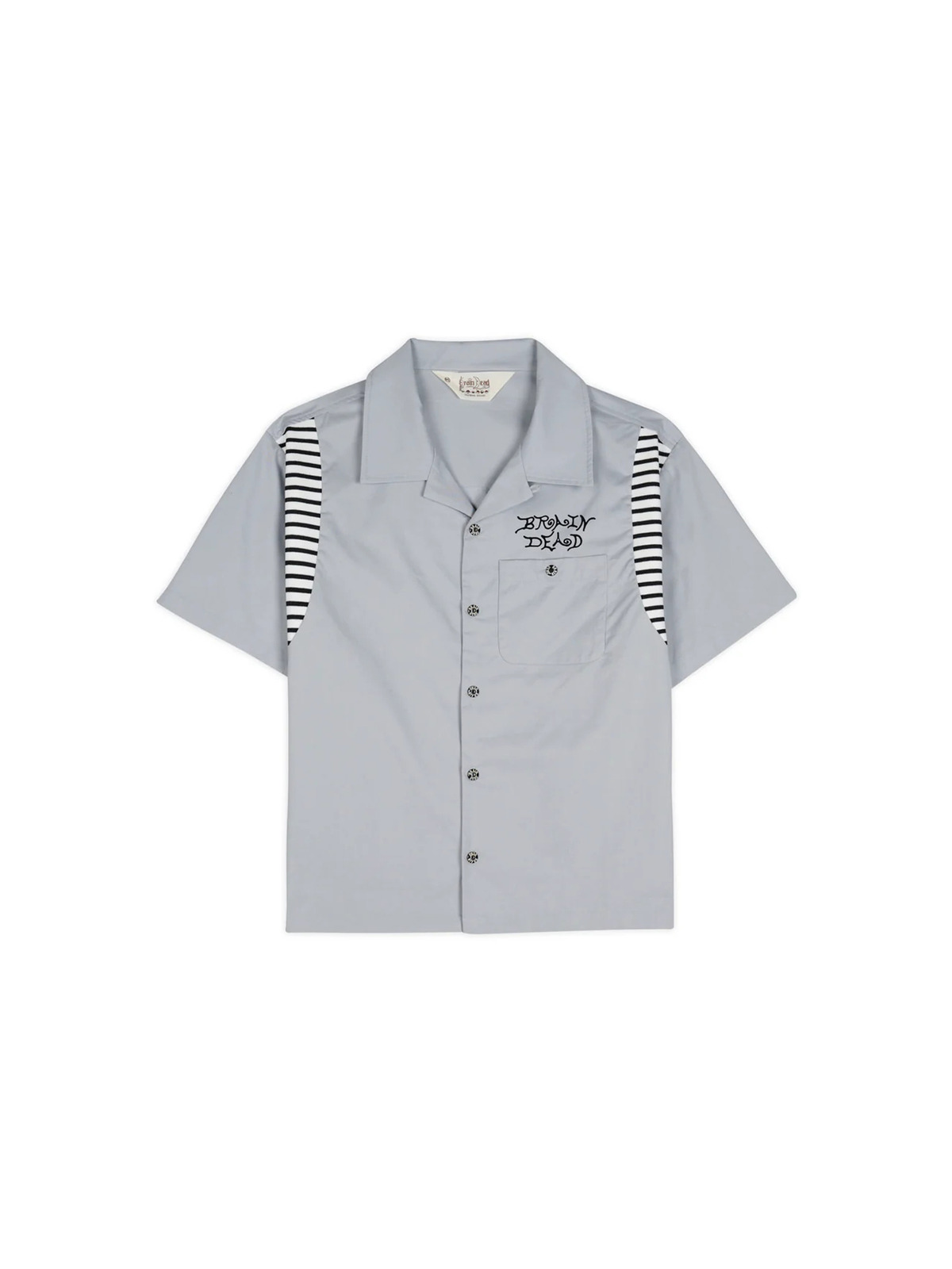 Brain Dead 25SS Cobra Flocked Bowling Shirt