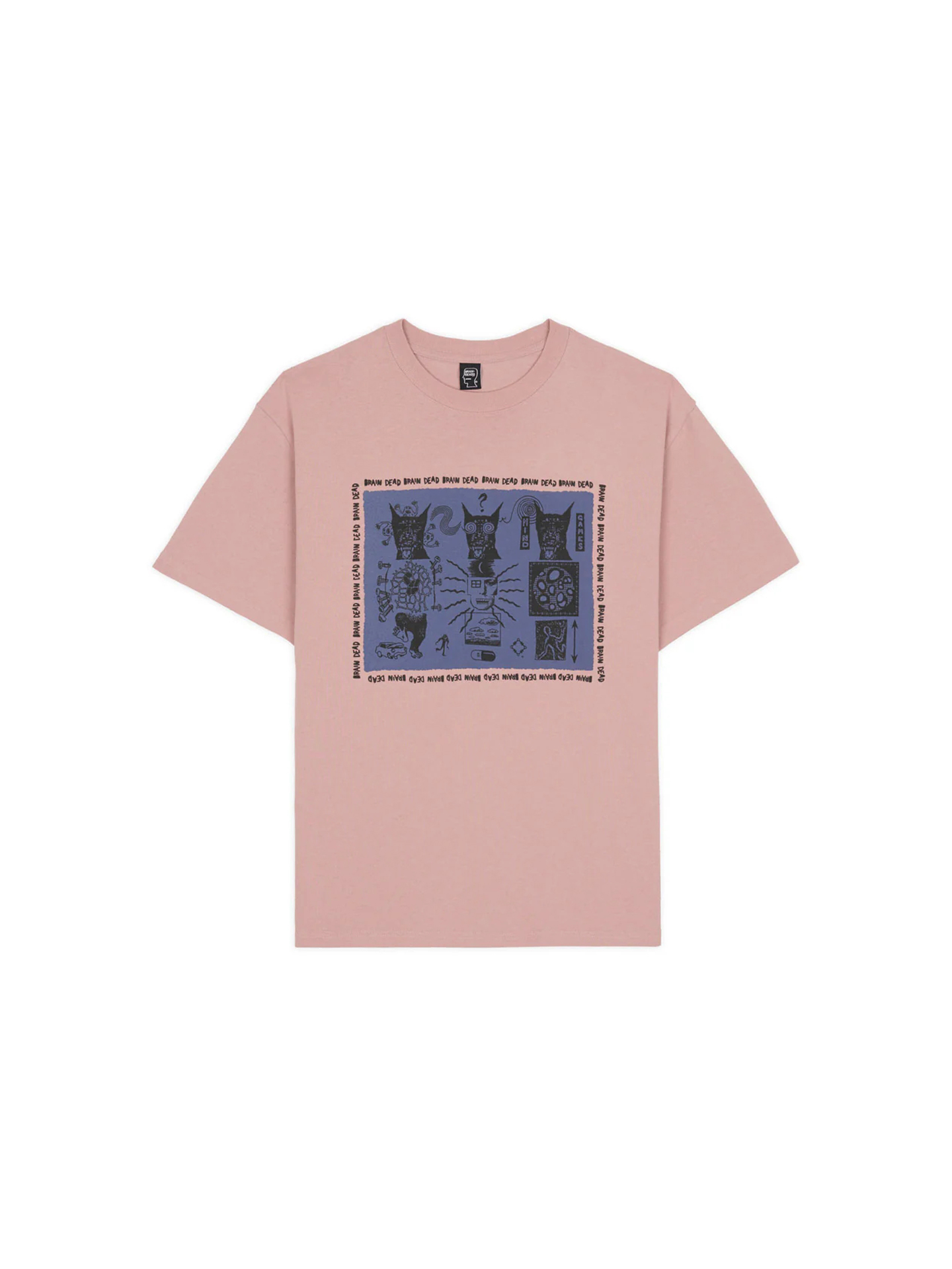 Brain Dead 25SS Mind Games T-shirt
