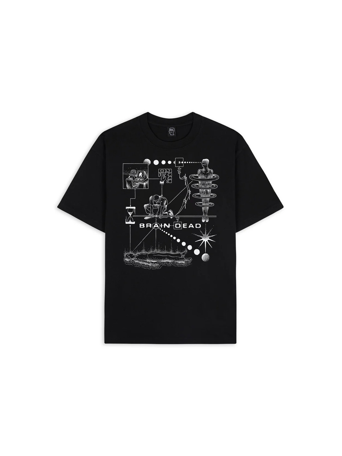 Brain Dead 25SS Mind Puzzle T-shirt
