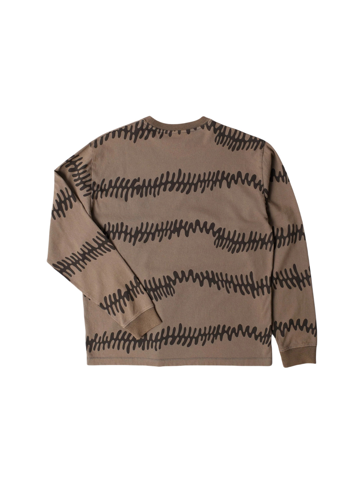 By Parra 25SS Stitched Skull Long Sleeve T-shirt