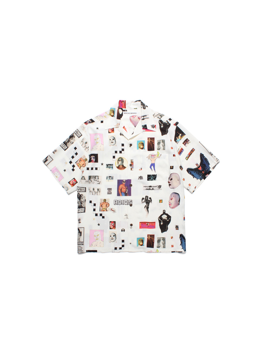 Needles / 23SS/Short-Sleeve One-Up Shirts ACE/R Papillon半袖シャツMR240 NEEDLES 23SS S/S One-Up Shirt - ACE/R Papillon Jq.