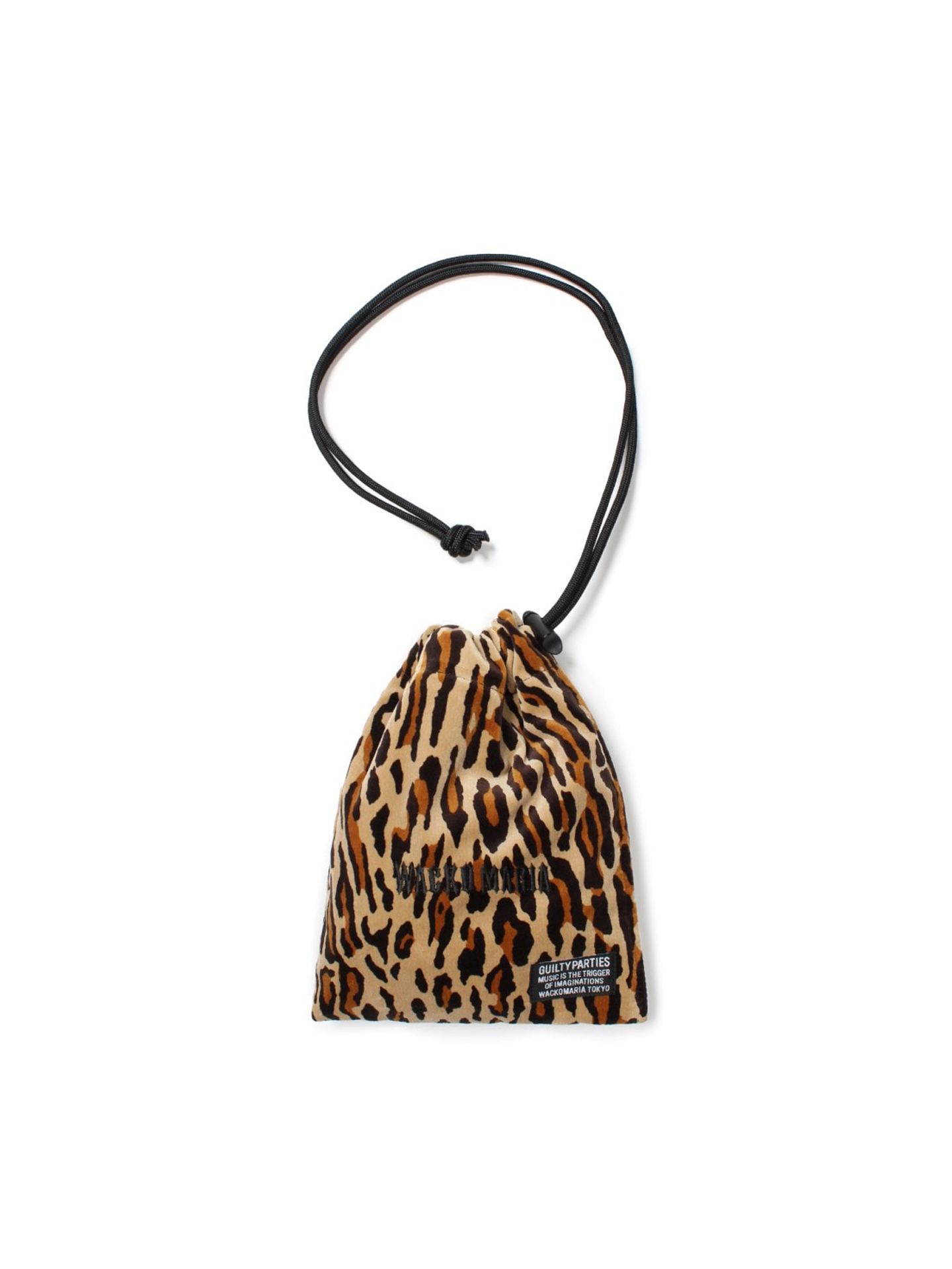 WACKO MARIA 25SS LEOPARD SHOULDER POUCH ( TYPE-1 )