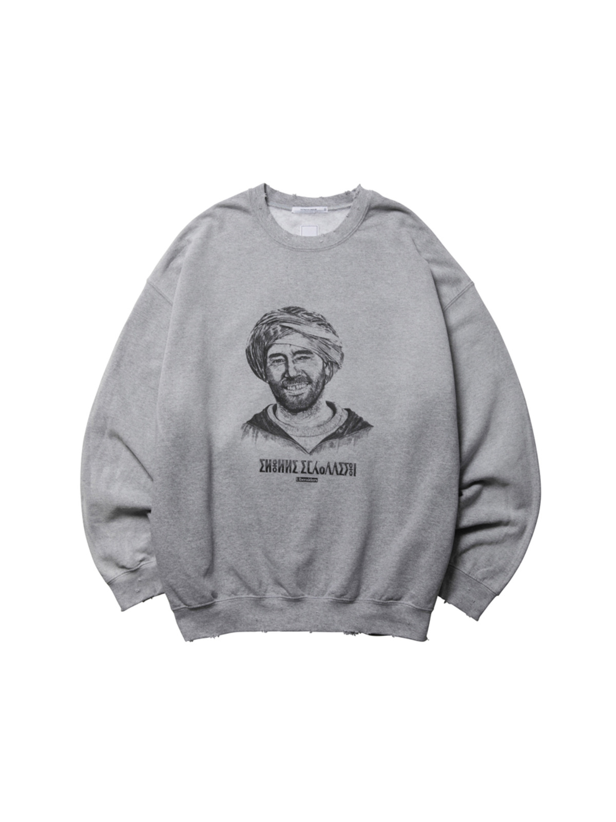 Liberaiders 25FW PORTRAIT CREWNECK