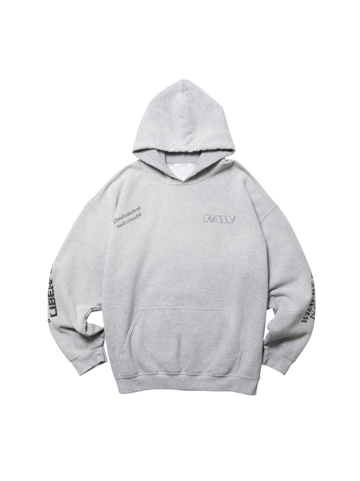 Liberaiders 25FW HANDWRITING PRINT HOODIE