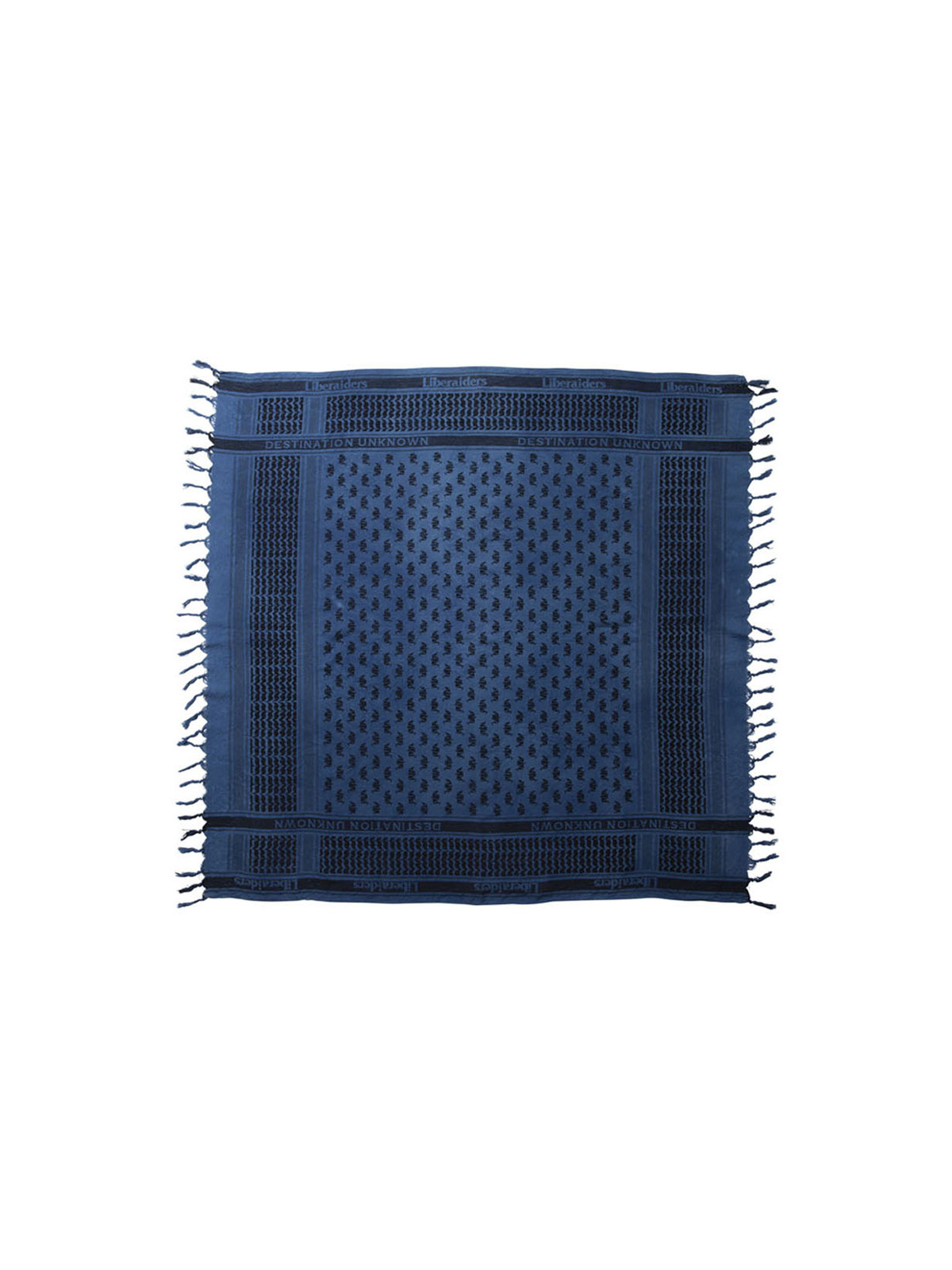 Liberaiders 25FW UNEVEN DYED LR JACQUARD STOLE