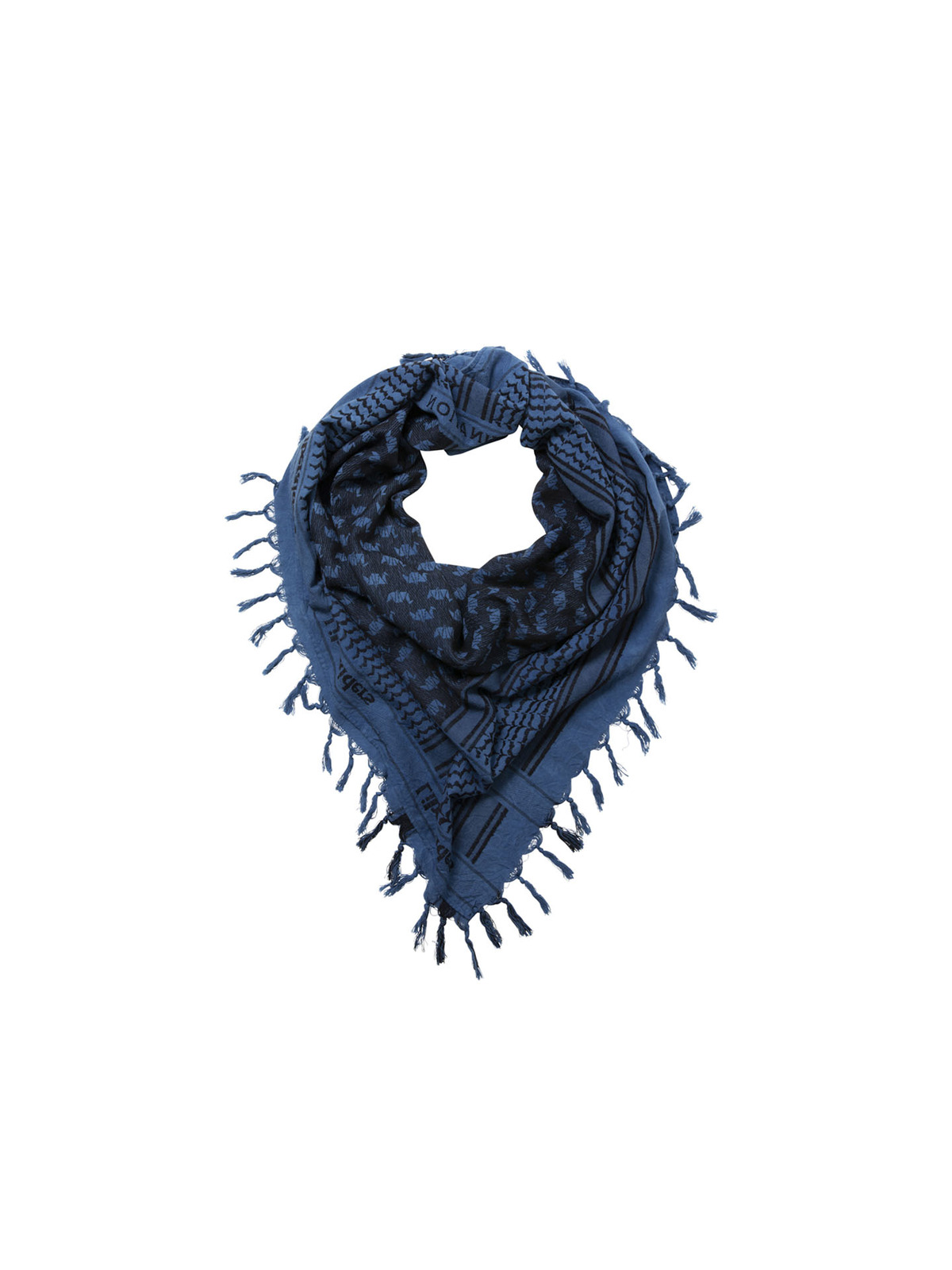 Liberaiders 25FW UNEVEN DYED LR JACQUARD STOLE