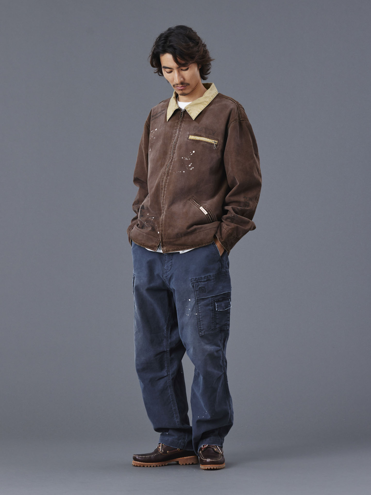 Liberaiders 25FW GARMENT DYED WORK JACKET-6