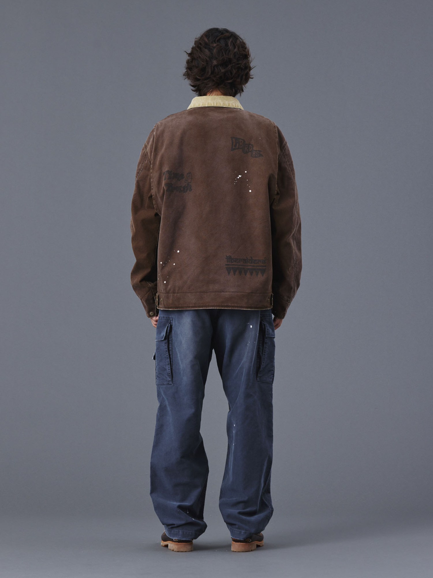 Liberaiders 25FW GARMENT DYED WORK JACKET-5