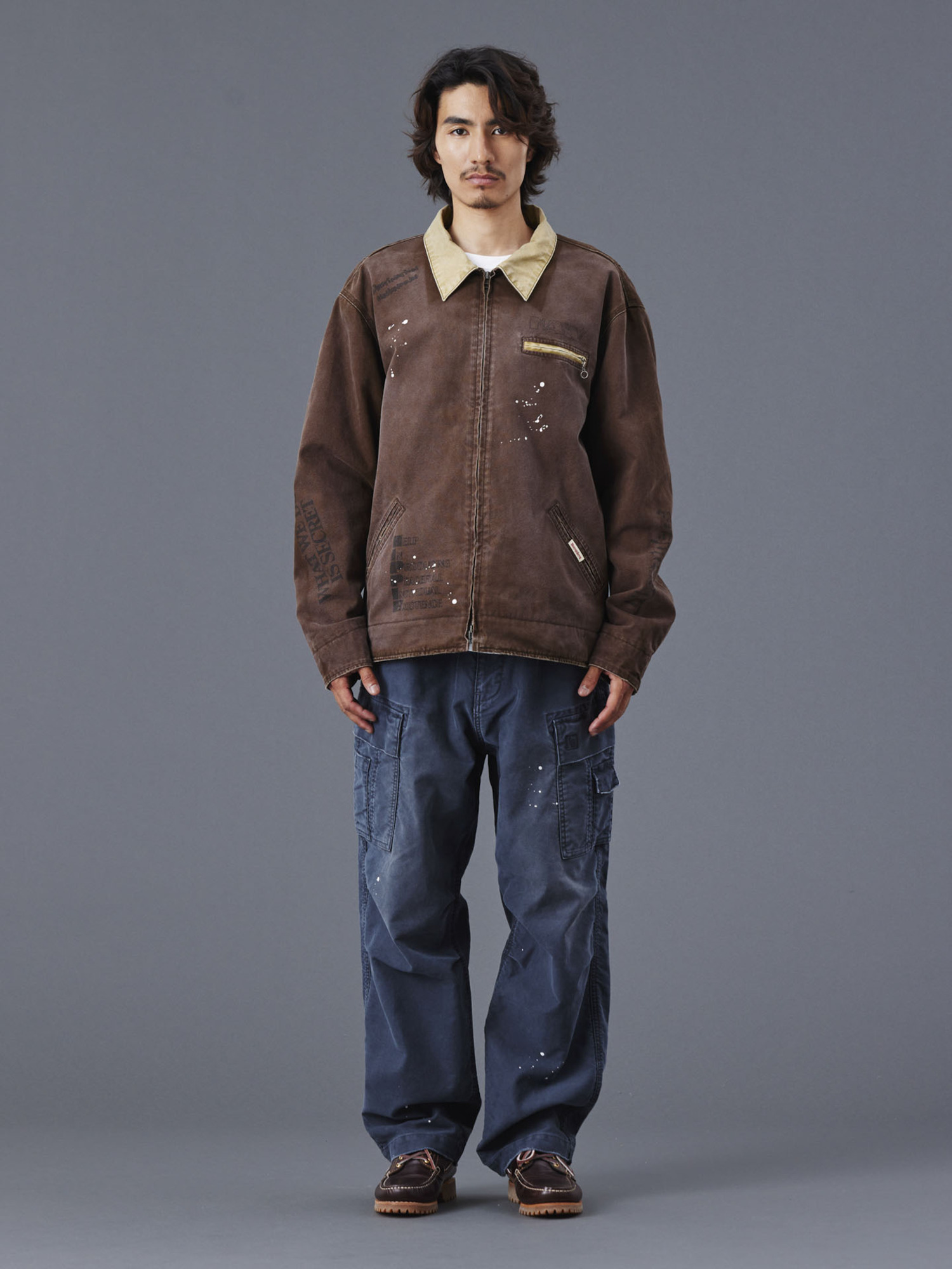 Liberaiders 25FW GARMENT DYED WORK JACKET-4