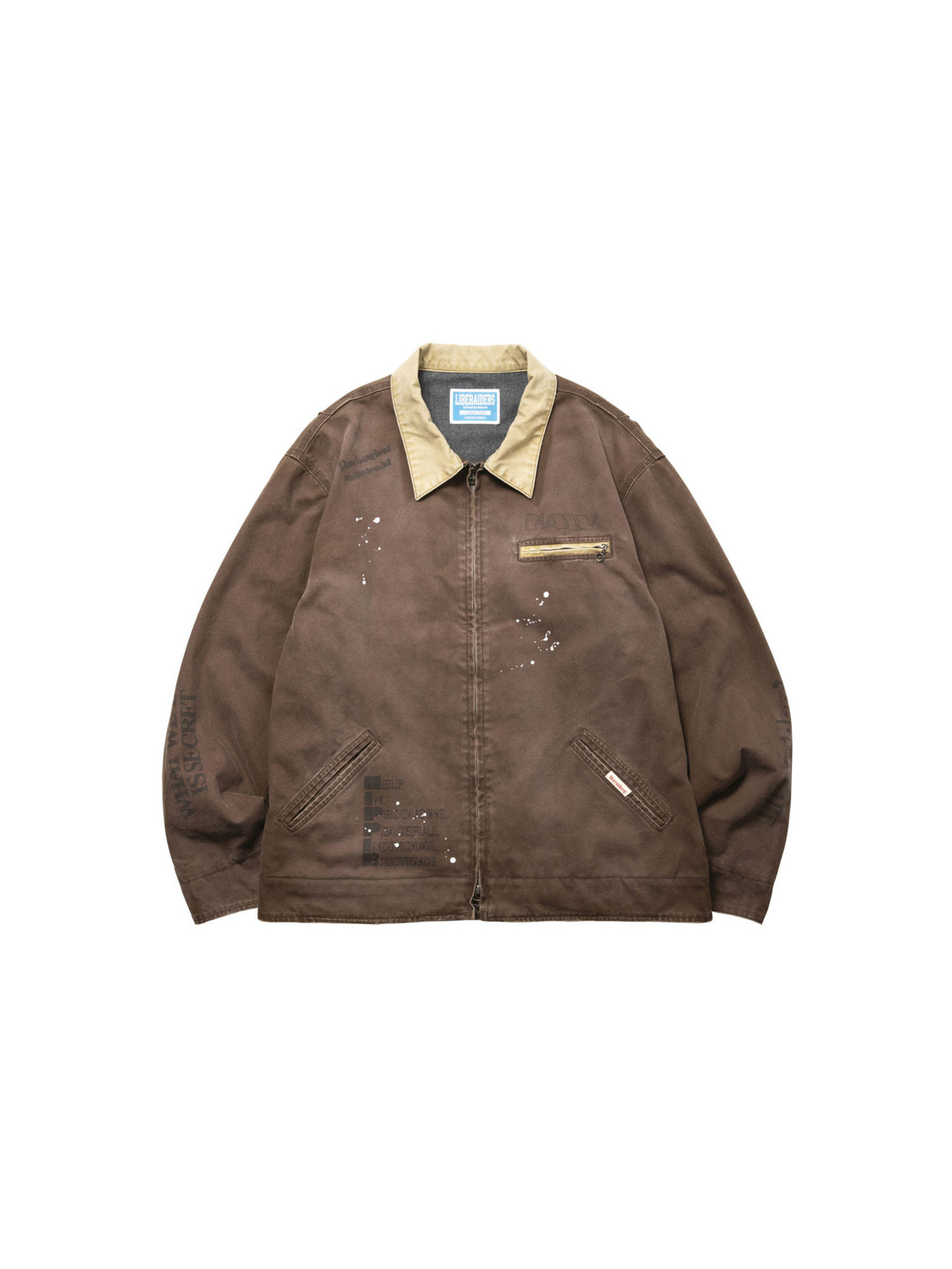 Liberaiders 25FW GARMENT DYED WORK JACKET